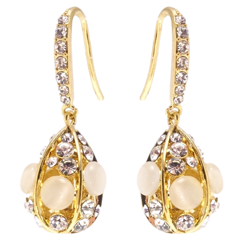Сережки Xuping JEAN GOUJON Позолота 14K французький замок Декоративні підвіски фото №22