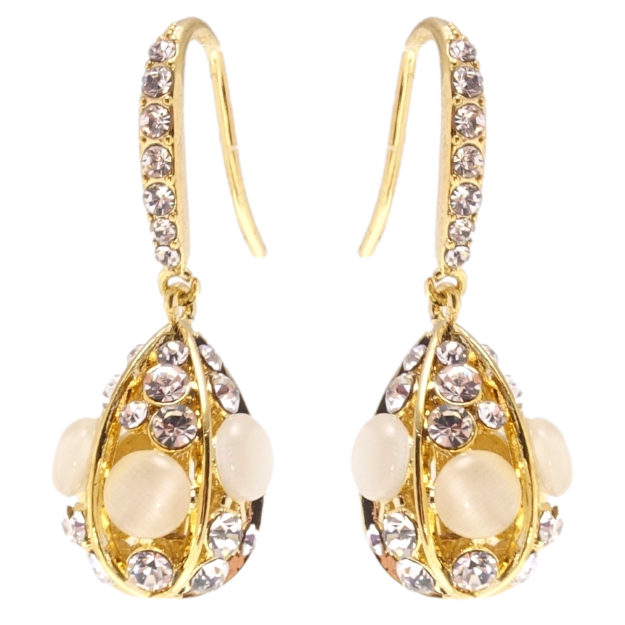 Сережки Xuping JEAN GOUJON Позолота 14K французький замок Декоративні підвіски фото №1