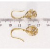 Сережки Xuping JEAN GOUJON Позолота 14K французький замок Декоративні підвіски фото №2