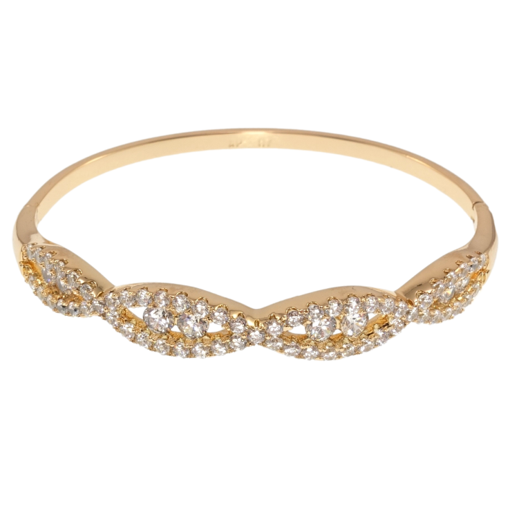 Браслет Xuping JEAN GOUJON Позолота 18K Инкрустация цирконием ø 5,7см фото №14 Браслет Xuping JEAN GOUJON Позолота 18K Инкрустация цирконием ø 5,7см фото №14