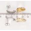 Серьги Xuping цвет Родий с кристаллами Swarovski пусеты Кристальные ракушки Golden Shadow фото №2 Серьги Xuping цвет Родий с кристаллами Swarovski пусеты Кристальные ракушки Golden Shadow фото №2