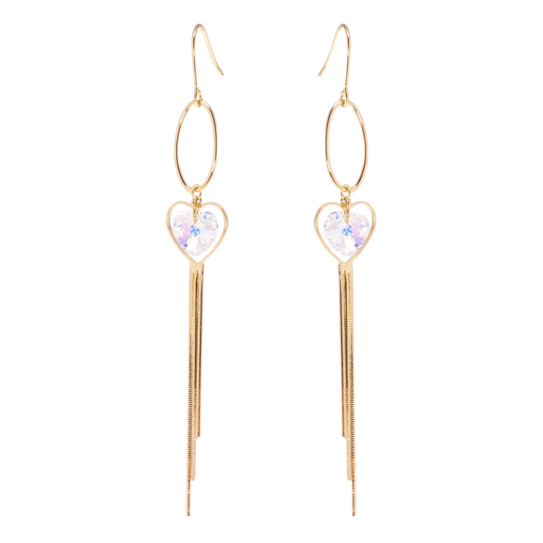 Сережки Xuping колір 18K з кристалами Swarovski французький замок Підвіски з кристалами Shimmer фото №19 Сережки Xuping колір 18K з кристалами Swarovski французький замок Підвіски з кристалами Shimmer фото №19