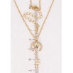 Кулон Xuping цвет 18K с кр-ми Swarovski на цепочке "Ключик с кристаллом АВ" длина 40-45см х 1мм фото №3 Кулон Xuping цвет 18K с кр-ми Swarovski на цепочке "Ключик с кристаллом АВ" длина 40-45см х 1мм фото №3