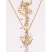 Кулон Xuping колір 18K з кр-ми Swarovski на ланцюжку Зірки кристали АВ довжина 39-44см х 1мм фото №2 Кулон Xuping колір 18K з кр-ми Swarovski на ланцюжку Зірки кристали АВ довжина 39-44см х 1мм фото №2