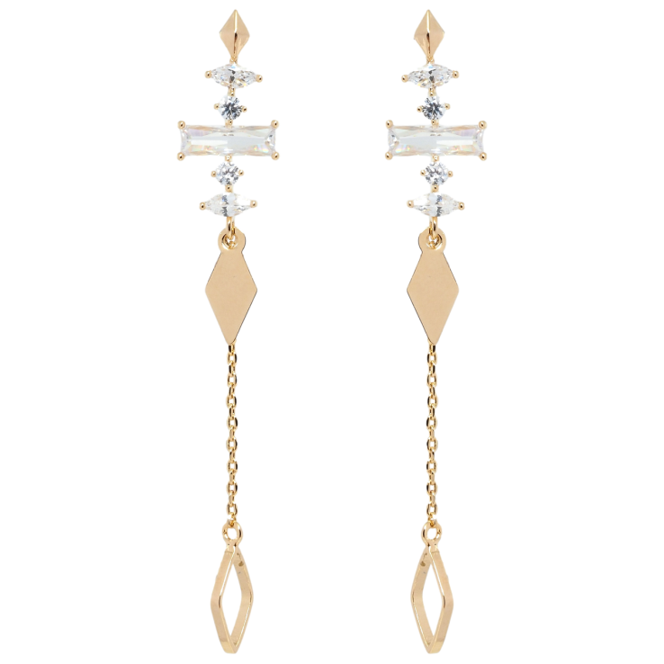 Серьги Xuping Позолота 18K пусеты Декоративные подвески фото №9