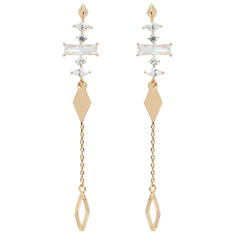 Серьги Xuping Позолота 18K пусеты Декоративные подвески фото №2 Серьги Xuping Позолота 18K пусеты Декоративные подвески фото №2