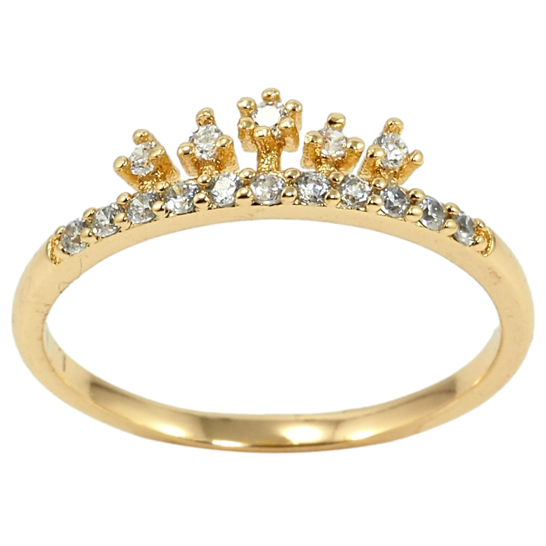 Каблучка Xuping Позолота 18K Корона фото №2 Каблучка Xuping Позолота 18K Корона фото №2
