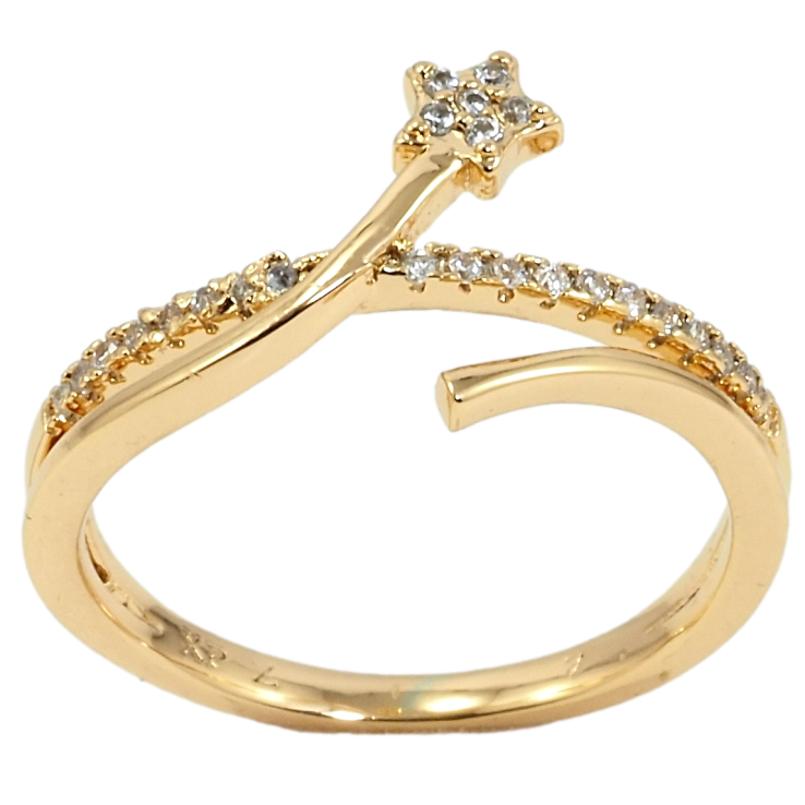 Кольцо Xuping Позолота 18K Звездочка фото №25 Кольцо Xuping Позолота 18K Звездочка фото №25