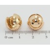 Серьги Xuping Позолота 18K колечки Смайлики фото №2 Серьги Xuping Позолота 18K колечки Смайлики фото №2