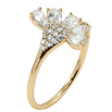 Кольцо Xuping Позолота 18K Кристальный цветок фото №2 Кольцо Xuping Позолота 18K Кристальный цветок фото №2