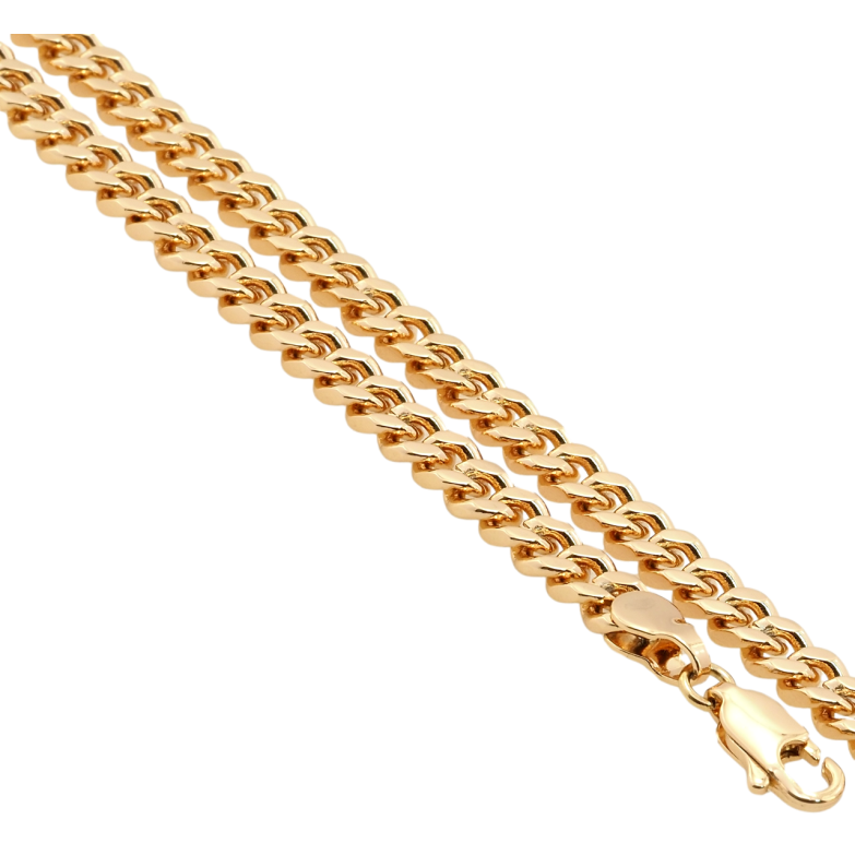 Цепочка Xuping Позолота 18K Плетение Панцирное длина 49см х 5мм фото №16