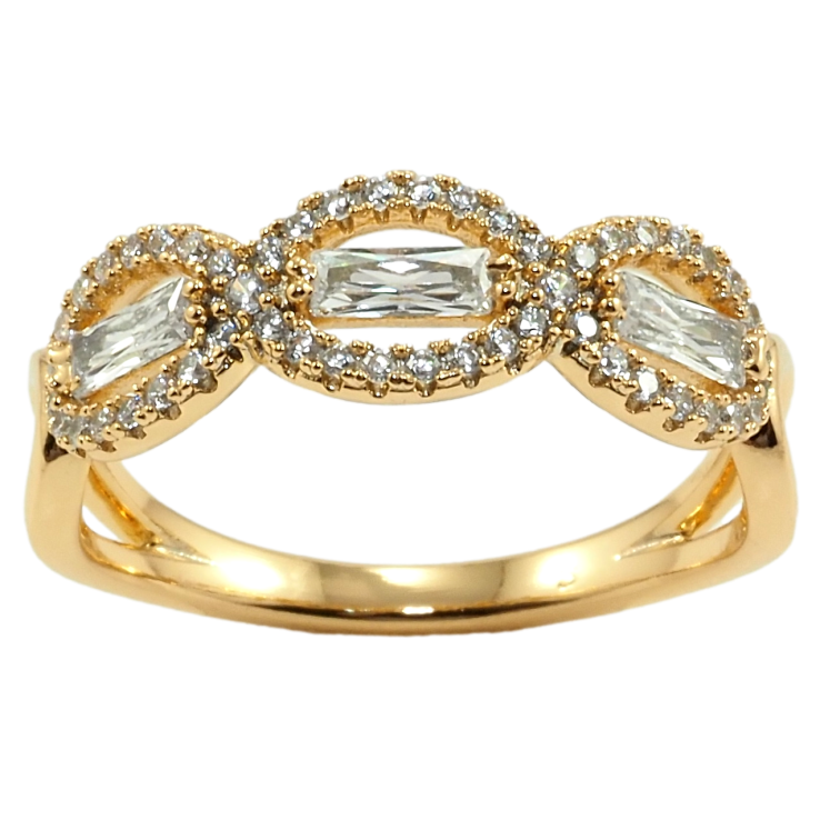 Каблучка Xuping Позолота 18K Інкрустація цирконієм фото №18 Каблучка Xuping Позолота 18K Інкрустація цирконієм фото №18