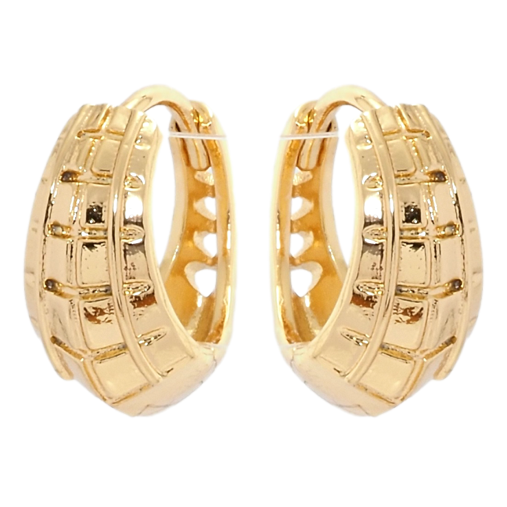 Сережки Xuping Позолота 18K колечка Декоративний орнамент фото №18 Сережки Xuping Позолота 18K колечка Декоративний орнамент фото №18