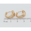 Сережки Xuping Позолота 18K колечка Різний орнамент фото №2