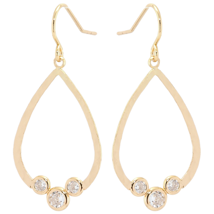 Серьги Xuping Позолота 18K французский замок Каплевидные подвески с фианитами фото №13 Серьги Xuping Позолота 18K французский замок Каплевидные подвески с фианитами фото №13