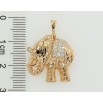 Кулон Xuping Позолота 18K Слон для цепочки до 5мм фото №2 Кулон Xuping Позолота 18K Слон для цепочки до 5мм фото №2