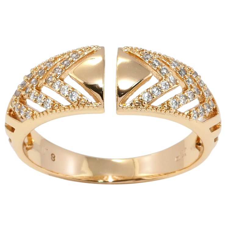 Кольцо Xuping Позолота 18K Инкрустация цирконием фото №21 Кольцо Xuping Позолота 18K Инкрустация цирконием фото №21