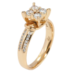 Кольцо Xuping Позолота 18K Декоративный орнамент с цирконием фото №2 Кольцо Xuping Позолота 18K Декоративный орнамент с цирконием фото №2