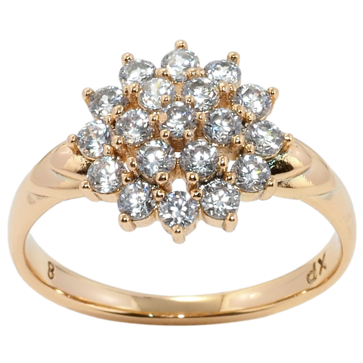 Кольцо Xuping Позолота 18K Инкрустация цирконием фото №22 Кольцо Xuping Позолота 18K Инкрустация цирконием фото №22