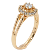 Кольцо Xuping Позолота 18K Цветочек фото №2 Кольцо Xuping Позолота 18K Цветочек фото №2