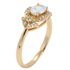 Каблучка Xuping Позолота 18K Кристальний орнамент фото №2 Каблучка Xuping Позолота 18K Кристальний орнамент фото №2