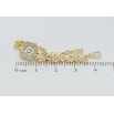 Сережки Xuping QQMM Позолота 14K пусети Декоративні підвіски з цирконієм фото №2 Сережки Xuping QQMM Позолота 14K пусети Декоративні підвіски з цирконієм фото №2