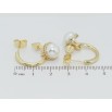 Сережки Xuping QQMM Позолота 14K пусети Декоративні підвіски фото №2 Сережки Xuping QQMM Позолота 14K пусети Декоративні підвіски фото №2