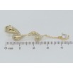 Сережки Xuping QQMM Позолота 14K пусети Декоративні підвіски з цирконієм фото №2
