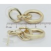 Сережки Xuping QQMM Позолота 14K пусети Ланцюжок фото №2