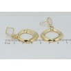 Серьги Xuping QQMM Позолота 14K пусеты Ромбовые подвески фото №2 Серьги Xuping QQMM Позолота 14K пусеты Ромбовые подвески фото №2