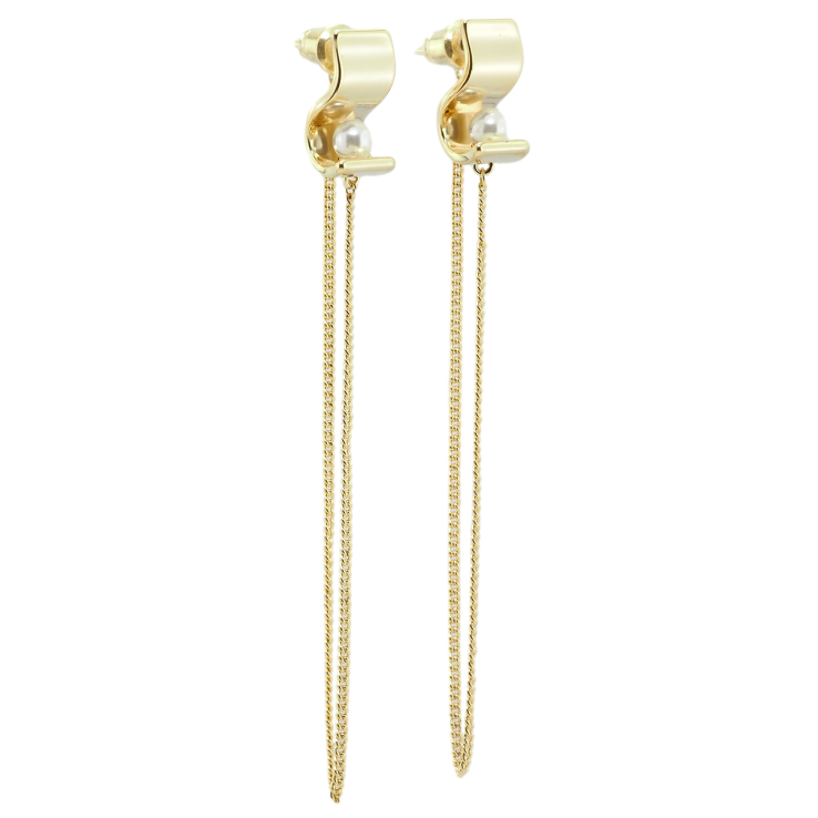 Сережки Xuping QQMM Позолота 14K пусети Декоративні підвіски з ланцюжками фото №18 Сережки Xuping QQMM Позолота 14K пусети Декоративні підвіски з ланцюжками фото №18