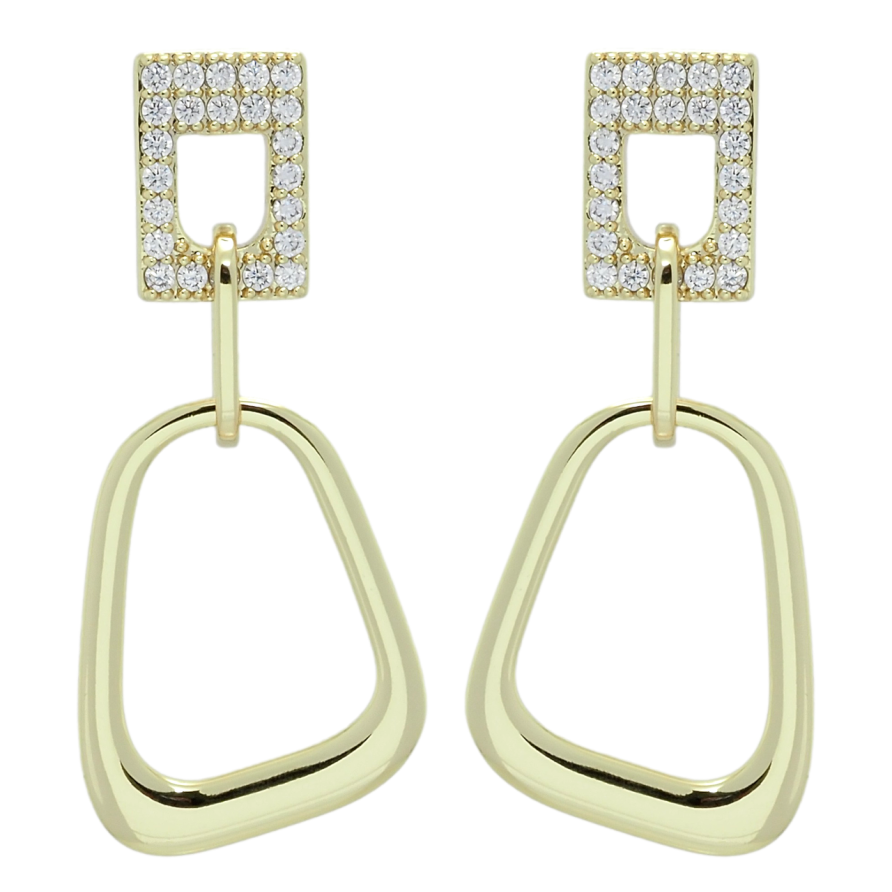 Серьги Xuping QQMM Позолота 14K пусеты Декоративные подвески фото №1