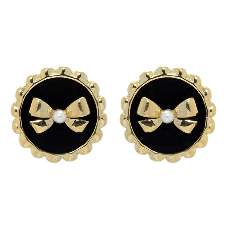Сережки Xuping QQMM Позолота 14K пусети Банти в колечках ø 14мм фото №6 Сережки Xuping QQMM Позолота 14K пусети Банти в колечках ø 14мм фото №6
