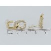 Сережки Xuping QQMM Позолота 14K пусети Інкрустація цирконієм фото №2 Сережки Xuping QQMM Позолота 14K пусети Інкрустація цирконієм фото №2