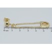 Серьги Xuping QQMM Позолота 14K пусеты Подвески булавки с цирконием фото №2