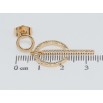 Серьги Xuping Позолота 18K пусеты Подвески с цирконием фото №2 Серьги Xuping Позолота 18K пусеты Подвески с цирконием фото №2