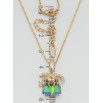 Кулон Xuping цвет 18K с кр-ми Swarovski на цепочке Кристальный куб Vitrail Medium длина 40-45см х 1мм фото №2 Кулон Xuping цвет 18K с кр-ми Swarovski на цепочке Кристальный куб Vitrail Medium длина 40-45см х 1мм фото №2