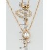 Кулон Xuping цвет 18K с кр-ми Swarovski на цепочке Цветок с кристаллом Shimmer длина 46-51см х 1мм фото №4 Кулон Xuping цвет 18K с кр-ми Swarovski на цепочке Цветок с кристаллом Shimmer длина 46-51см х 1мм фото №4