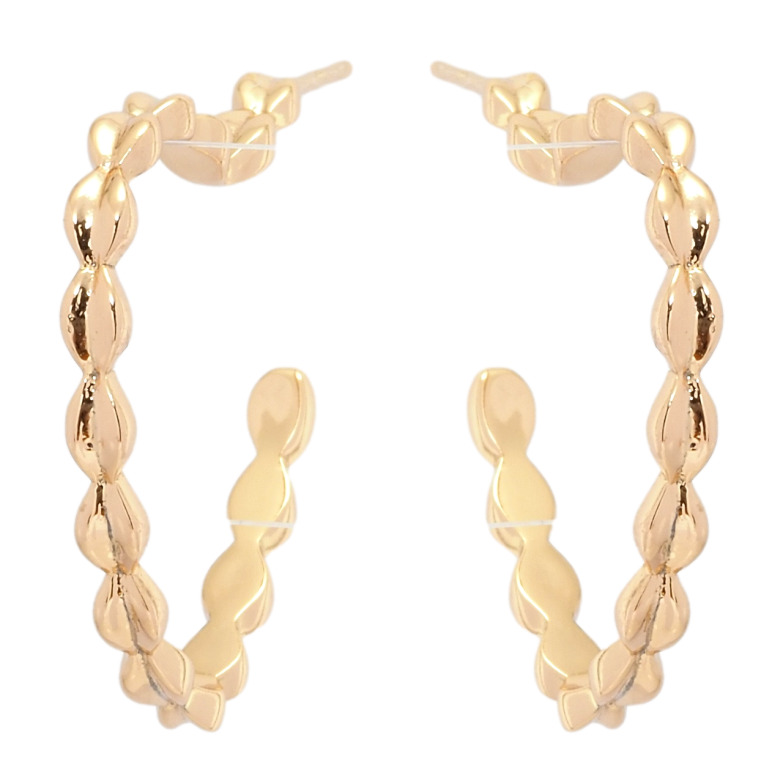Сережки Xuping QQMM Позолота 18K пусети Сердечки фото №2 Сережки Xuping QQMM Позолота 18K пусети Сердечки фото №2