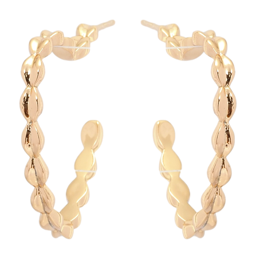 Серьги Xuping QQMM Позолота 18K пусеты Сердечки фото №1 Серьги Xuping QQMM Позолота 18K пусеты Сердечки фото №1