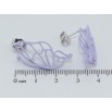 Сережки Xuping QQMM Родій пусети Метелики з покриттям Soft-touch фото №2 Сережки Xuping QQMM Родій пусети Метелики з покриттям Soft-touch фото №2