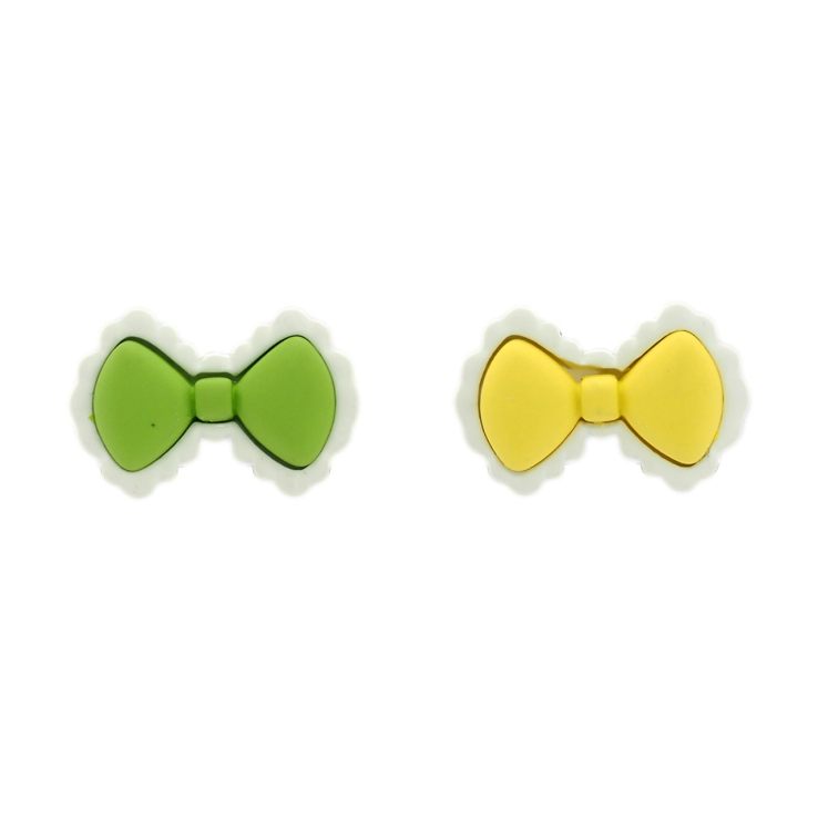Серьги детские Xuping QQMM Родий пусеты Бантики с покрытием Soft-touch фото №4 Серьги детские Xuping QQMM Родий пусеты Бантики с покрытием Soft-touch фото №4