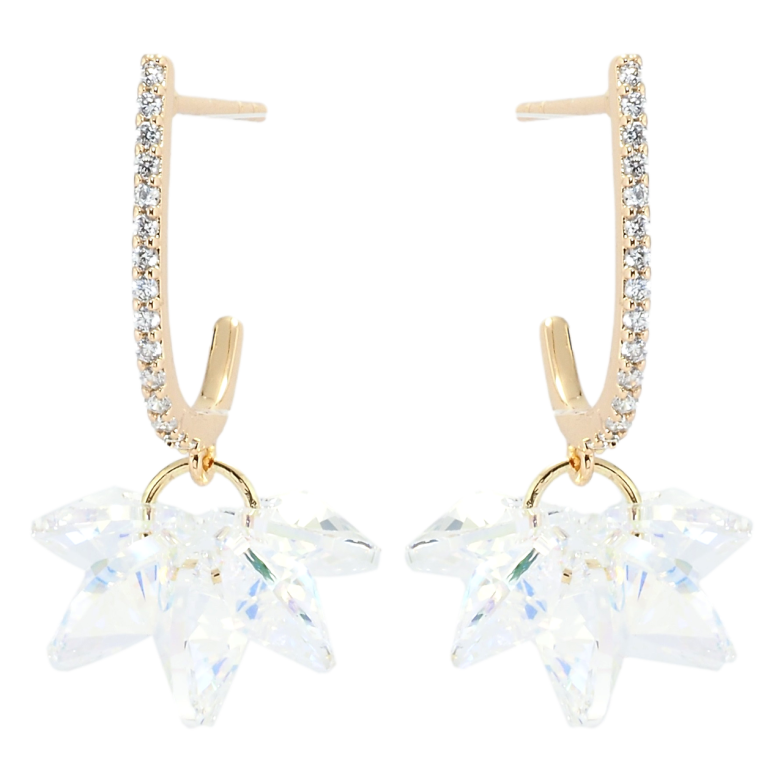 Серьги Xuping цвет 18K с кристаллами Swarovski пусеты Подвески с кристаллами Shimmer фото №24 Серьги Xuping цвет 18K с кристаллами Swarovski пусеты Подвески с кристаллами Shimmer фото №24