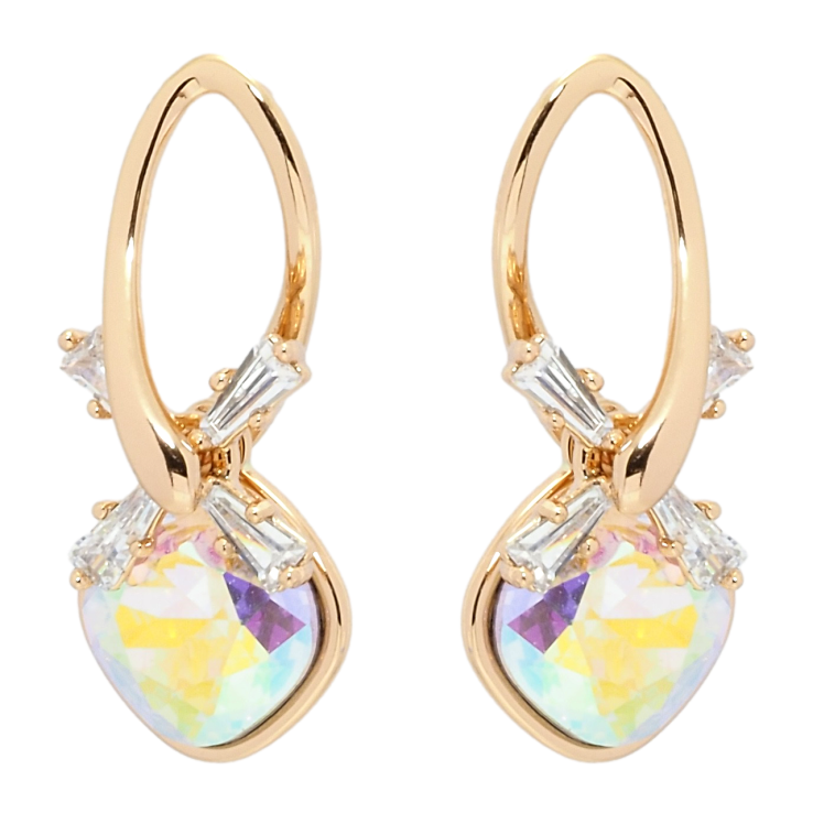 Серьги Xuping цвет 18K с кристаллами Swarovski пусеты Мельница с кристаллом АВ фото №23 Серьги Xuping цвет 18K с кристаллами Swarovski пусеты Мельница с кристаллом АВ фото №23