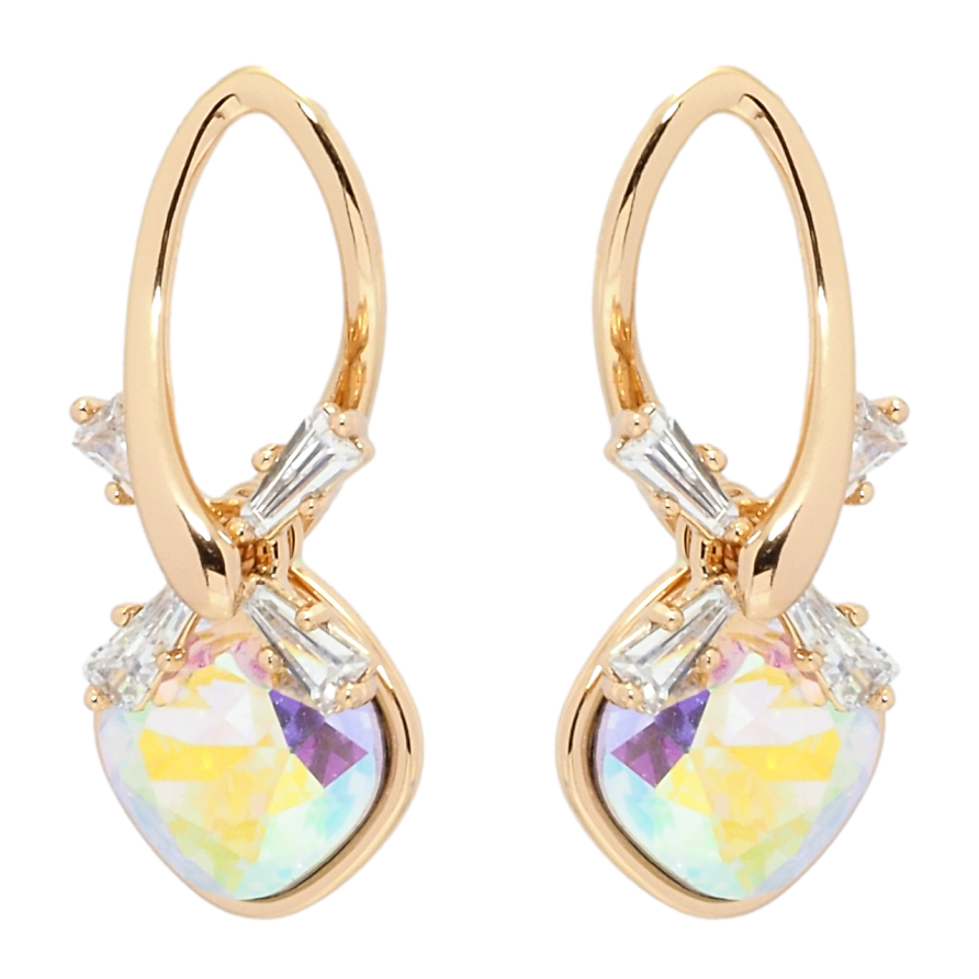 Серьги Xuping цвет 18K с кристаллами Swarovski пусеты Мельница с кристаллом АВ фото №1 Серьги Xuping цвет 18K с кристаллами Swarovski пусеты Мельница с кристаллом АВ фото №1