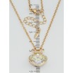 Кулон Xuping 18K с кр-ми Swarovski на цепочке Кристальное сердце Sunshine Delit с короной длина 41-47см х2мм фото №2 Кулон Xuping 18K с кр-ми Swarovski на цепочке Кристальное сердце Sunshine Delit с короной длина 41-47см х2мм фото №2