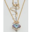 Кулон Xuping 18K с кр-ми Swarovski на цепочке Кристальное сердце Paradise Shinе с короной длина 40-45см х2мм фото №2 Кулон Xuping 18K с кр-ми Swarovski на цепочке Кристальное сердце Paradise Shinе с короной длина 40-45см х2мм фото №2