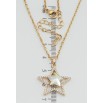 Кулон Xuping 18K с кр-ми Swarovski на цепочке Звезда с кристаллом АВ длина 41-46см х 2мм фото №2 Кулон Xuping 18K с кр-ми Swarovski на цепочке Звезда с кристаллом АВ длина 41-46см х 2мм фото №2