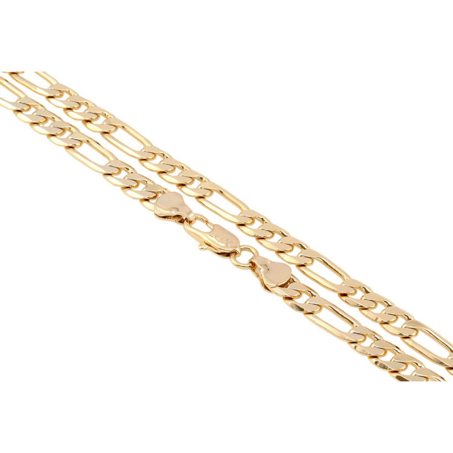 Ланцюжок Xuping Позолота 18K Плетіння Фігаро довжина 59см х 6мм фото №1 Ланцюжок Xuping Позолота 18K Плетіння Фігаро довжина 59см х 6мм фото №1